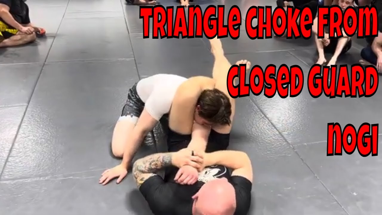 Master The 2-on-1 Triangle From Closed Guard - YouTube