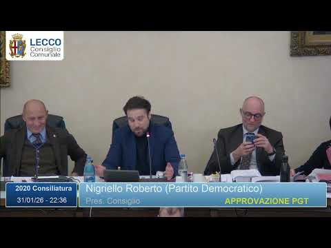 Video Consiglio comunale di sabato 31 gennaio (SECONDA PARTE)