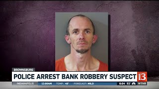 Police Arrest Bank Robbery Suspect