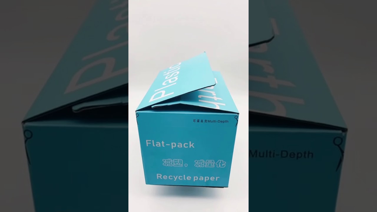 New design of Sustainable E-commerce packaging solution