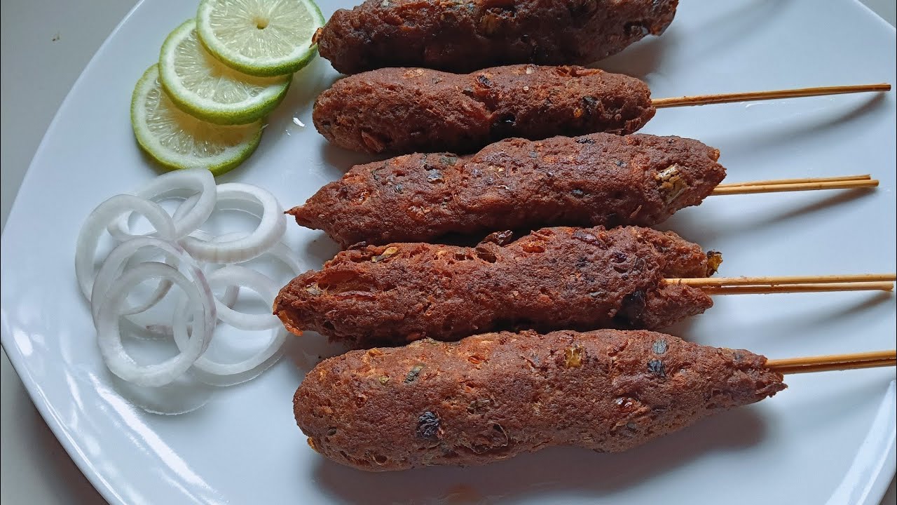 বিফ কাঠি কাবাব রেসিপি। Beef stick Kebab Recipe ll 