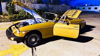 Driving the 1975 MGB 150+ Miles on the Interstate + It was a Trip!!