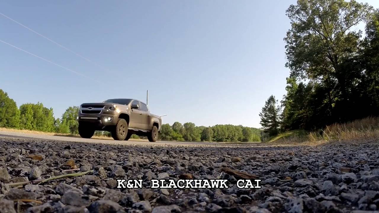 2015 Chevy Colorado 3.6L V6 Stock vs K&N Blackhawk Intake Comparison (Noise Levels)