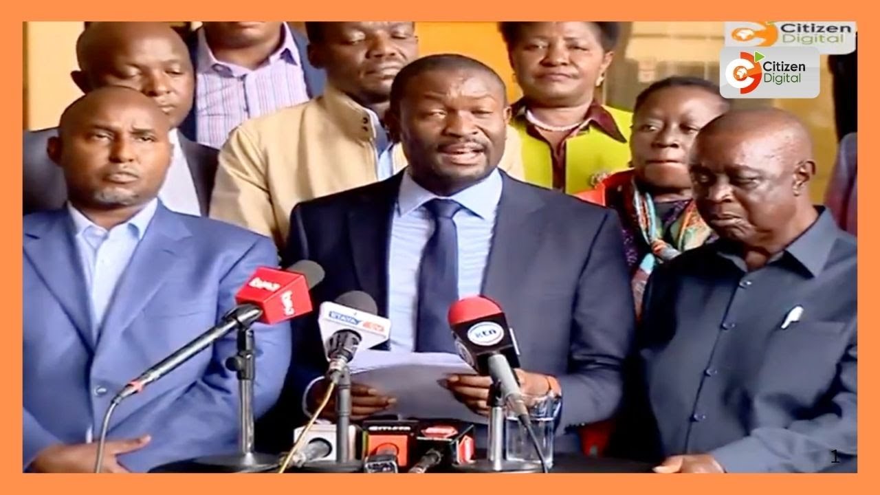 Центральный управляющий комитет ODM утвердил Обуру Огингу исполняющим обязанности лидера партии