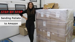 How to send pallets to Amazon FBA and save 70% on shipping compared to UPS | LTL shipment