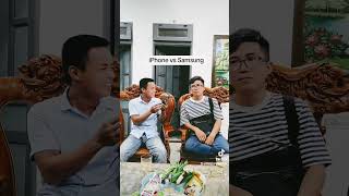 iPhone vs Samsung ringtone #iphone #samsung #ringtone #funny #trending #fyp