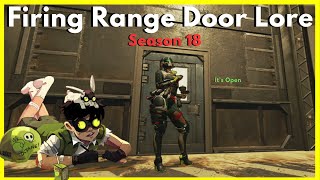 The Lore Behind the Firing Range Door Easter Egg in Apex Legends