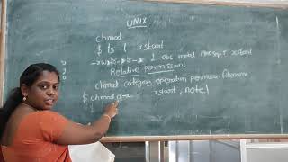 UNIX Unit4-chmod, Directory permissions, changing file ownership by Ashwini G T