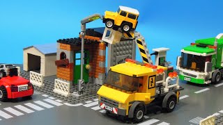 Lego : Street Light Maintenance! - StopMotion