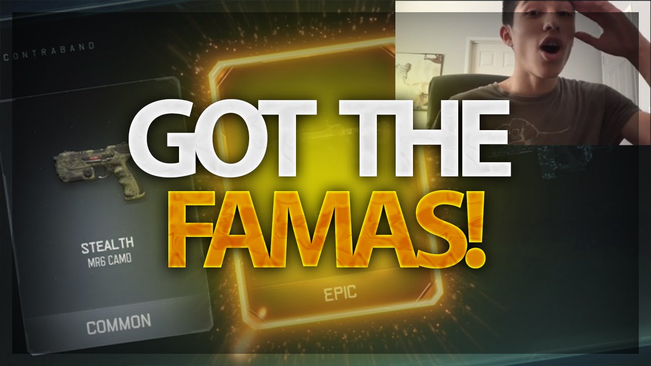 I GOT THE FAMAS! (BO3 Supply Drop Opening)