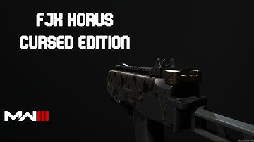 Cursed Guns | FJX Horus