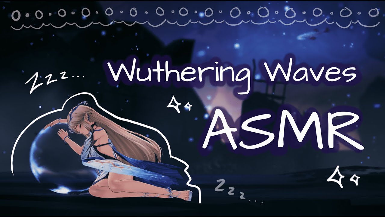 [ASMR] cozy wuwa exploration ⋆✴︎˚｡⋆ binaural whispers, keyboard sounds