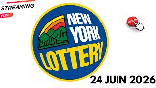 🔴 LIVE | New York Lottery Midday Results –24 JUIN 2026 Win 4 • Take 5 • Numbers NY Lottery En Direc