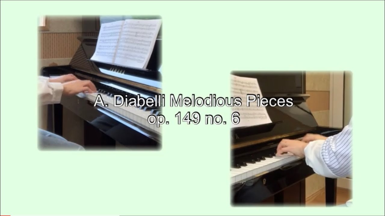 A. Diabelli Melodious Pieces  op. 149 no. 6