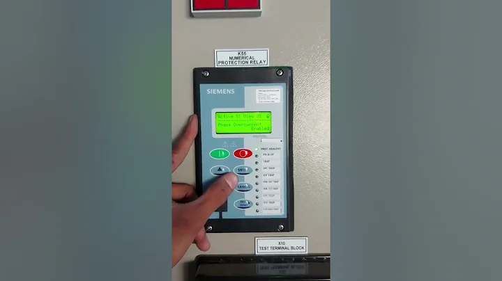 HOW TO VIEW SETTING IN 7SR1004 RELAY