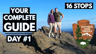 The Best Stops on the Blue Ridge Parkway | DAY #1 (of 4) | Milepost 0120