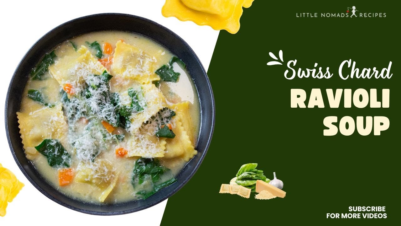 Easy Ravioli & Chard Soup Recipe | 30-Minute Comfort Food Dinner