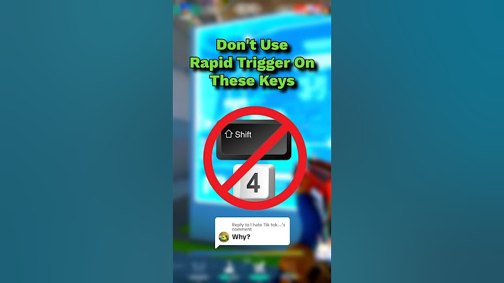 Don’t Use Rapid Trigger On These Keys #wooting #rapidtrigger #keyboard #valorant