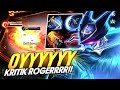 FULL KRİTİK BUİLD ROGER !! ALTIN KORİDORDUNU VE OYUNU YOK ETTİM !! | MOBİLE LEGENDS