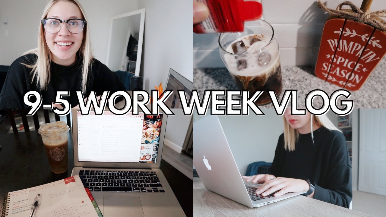 WORK WEEK IN MY LIFE | job interview, hitting 12k on YT + working from ...