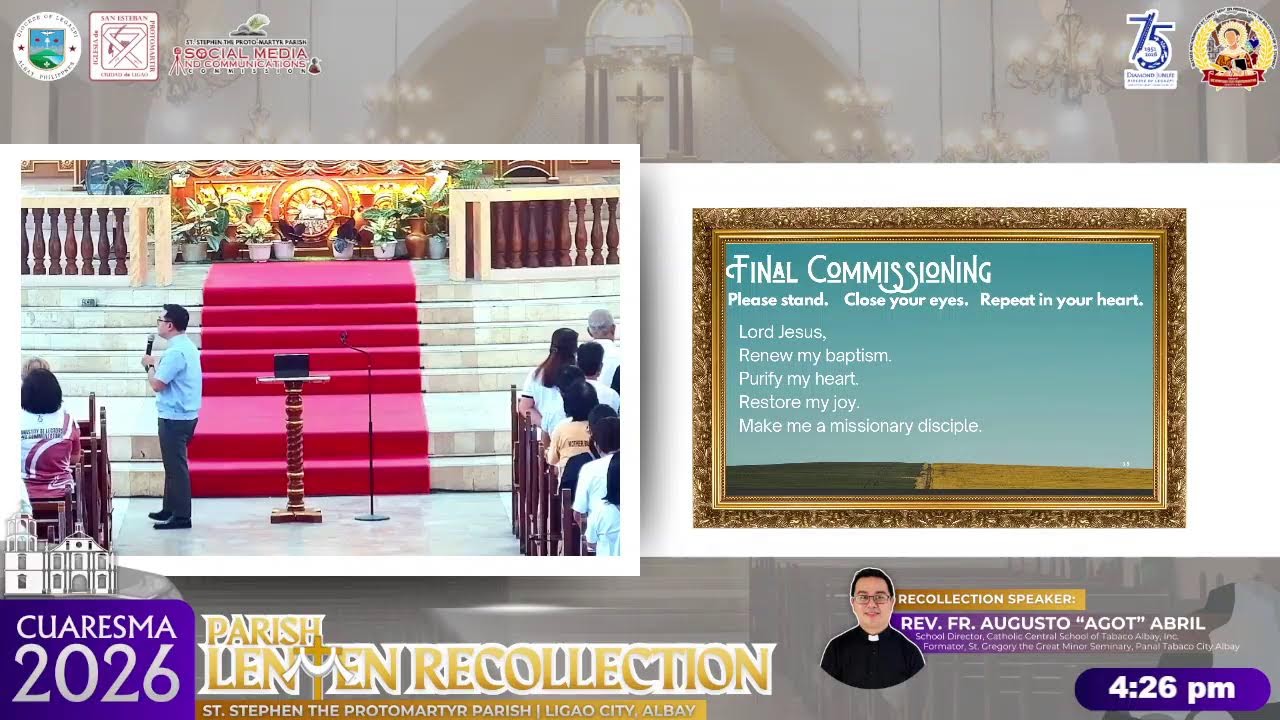 Holy Mass | Saturday in the 3rd Week of Lent