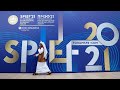 St petersburg intl economic forum opens in russia