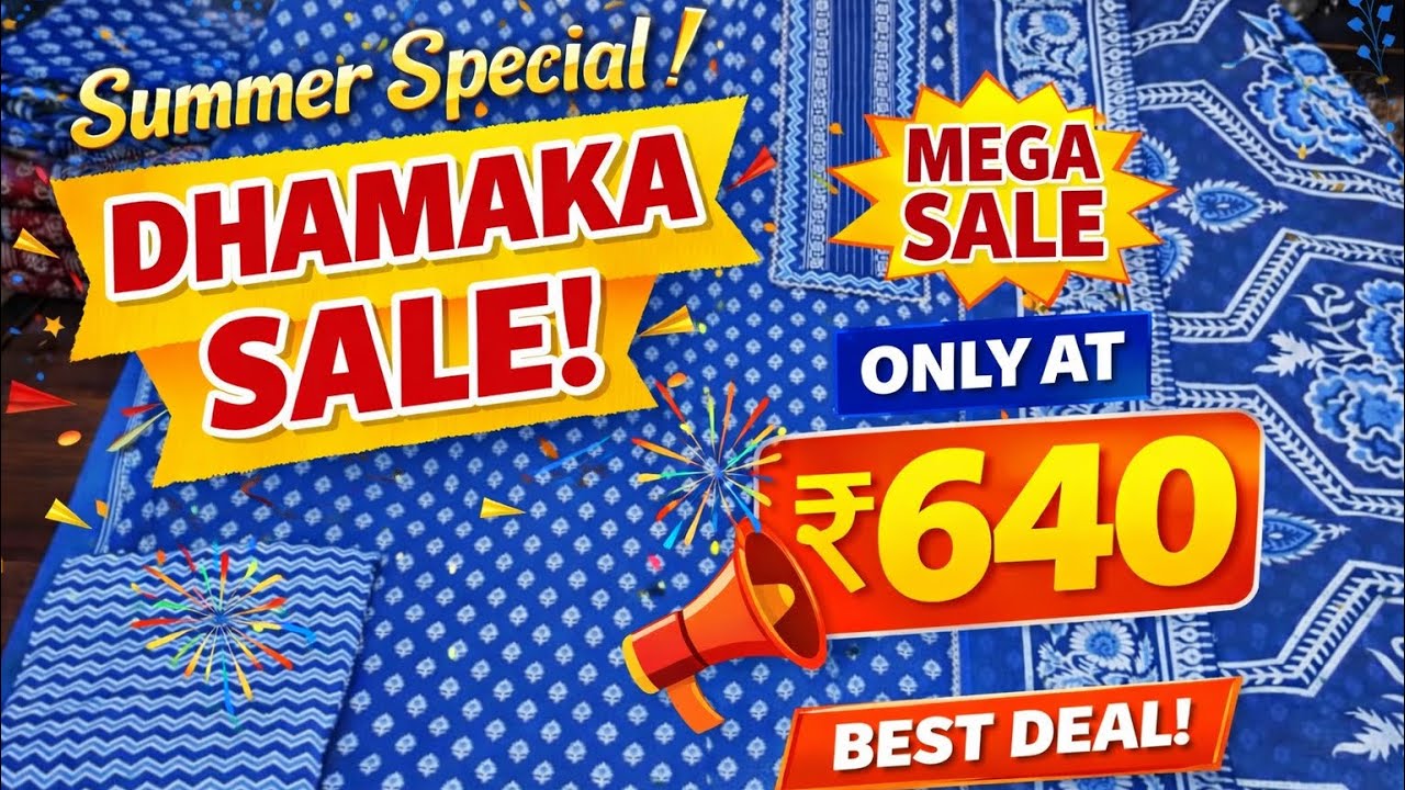 Summer Cotton Suits 2026 | New Stock @ ₹640 Only | Goyat Cloth House