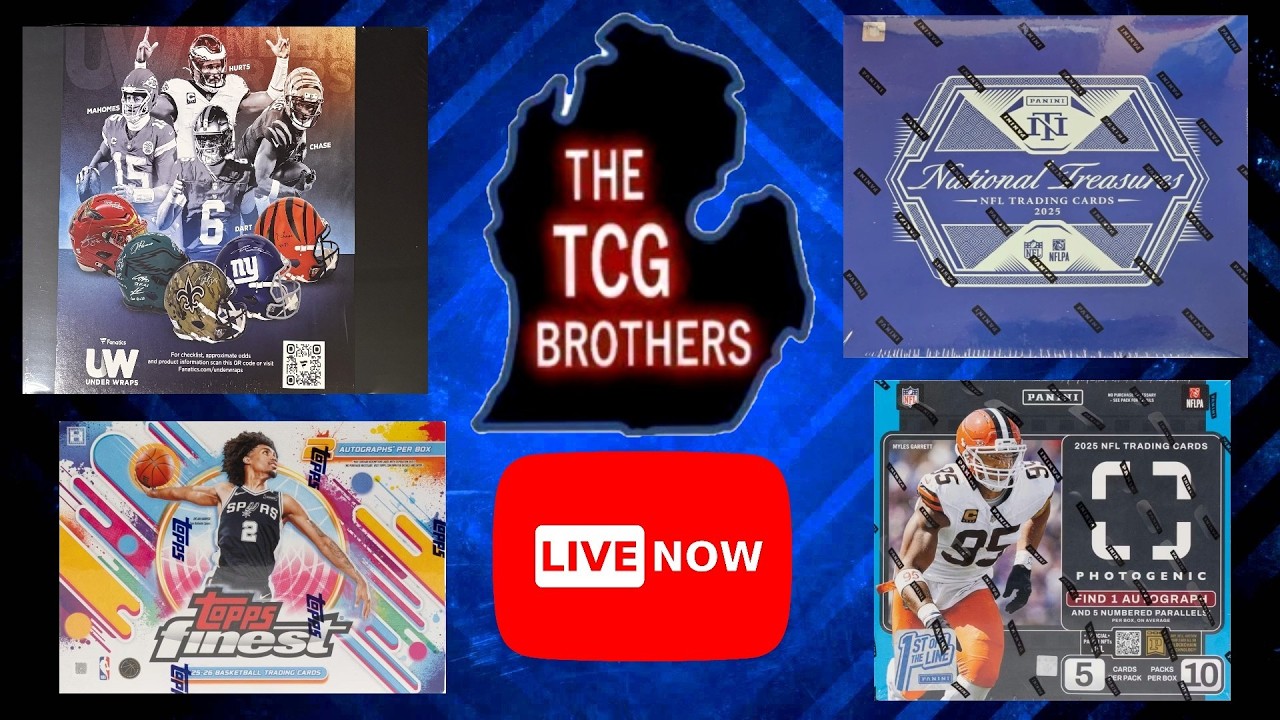 Breaks 890-893 - Honors NFL Hobby & Photogenic FOTL Release Week! NFL 2025 Hobby Box Break!
