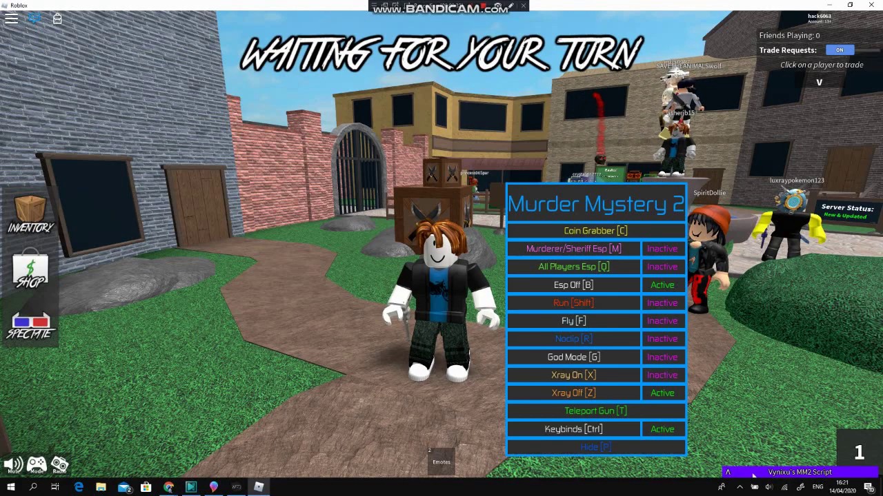 Mm2 Hack Kill All Working April 2020 Youtube - how to hack in roblox mm2 2020