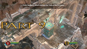 Lara Croft And The Temple Of Osiris Walkthrough Gameplay part 9 -  Location 4 The Water Wheel - Ps4