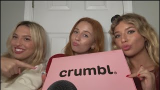 ASMR CRUMBL REVIEW WITH @gracesasmr4517 @cloudasmr13 