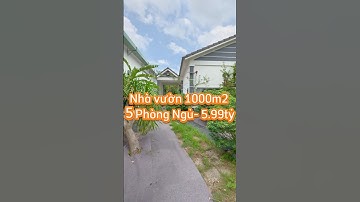 Nhà vườn 1000m2-5 phòng ngủ