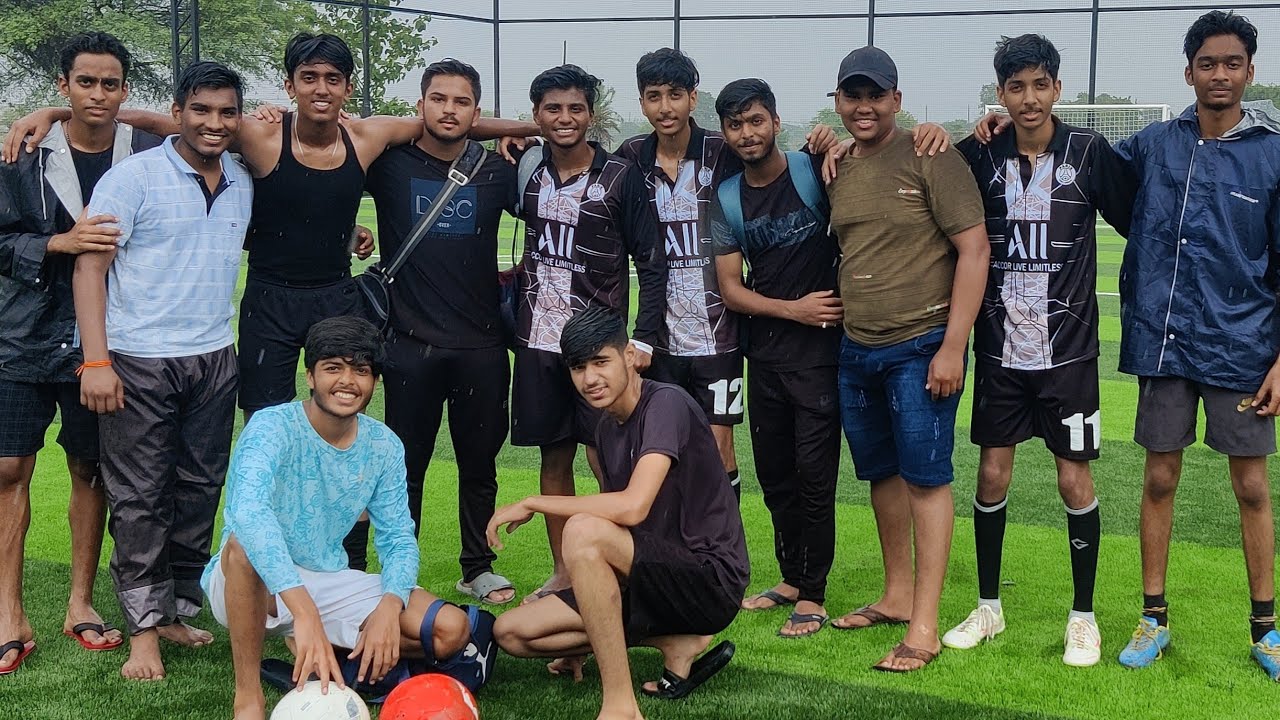 Turf Mai senior vs junior Match ⚽ - YouTube