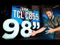 TCL C855 no Brasil: TV 4K MiniLED com pontos quânticos, 3.500 nits e 120W de som