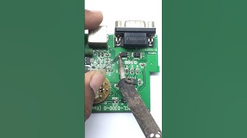 How to Desolder SMD Diode with Soldering Iron Quickly