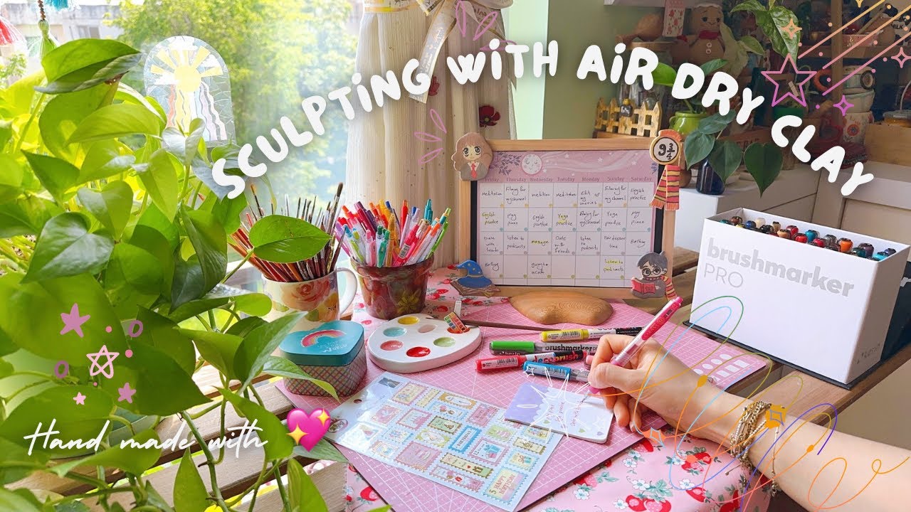 📝🪄Your Day Needs a Little Magic! DIY Harry Potter Daily Planner with Air Dry Clay🪄✨