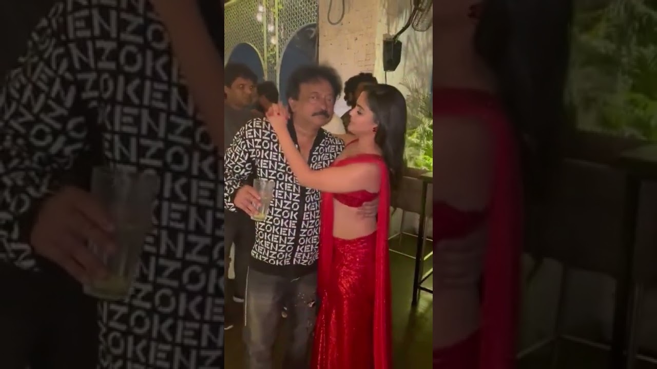 Rgv birthday celebration with Naina Ganguly | 