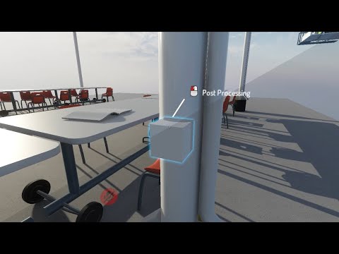 How to toggle post processing in VRChat with udon