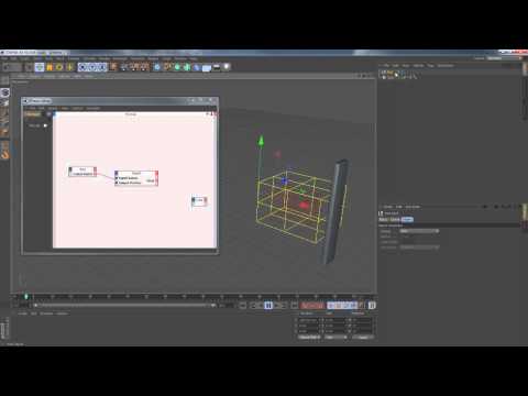 How to use XPresso Falloff node