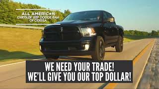 Ram Truck Month Continues at All American CJDR of Odessa!