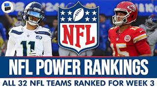NFL Power Rankings: All 32 Teams Ranked Entering Week 3 Of 2026 NFL Season