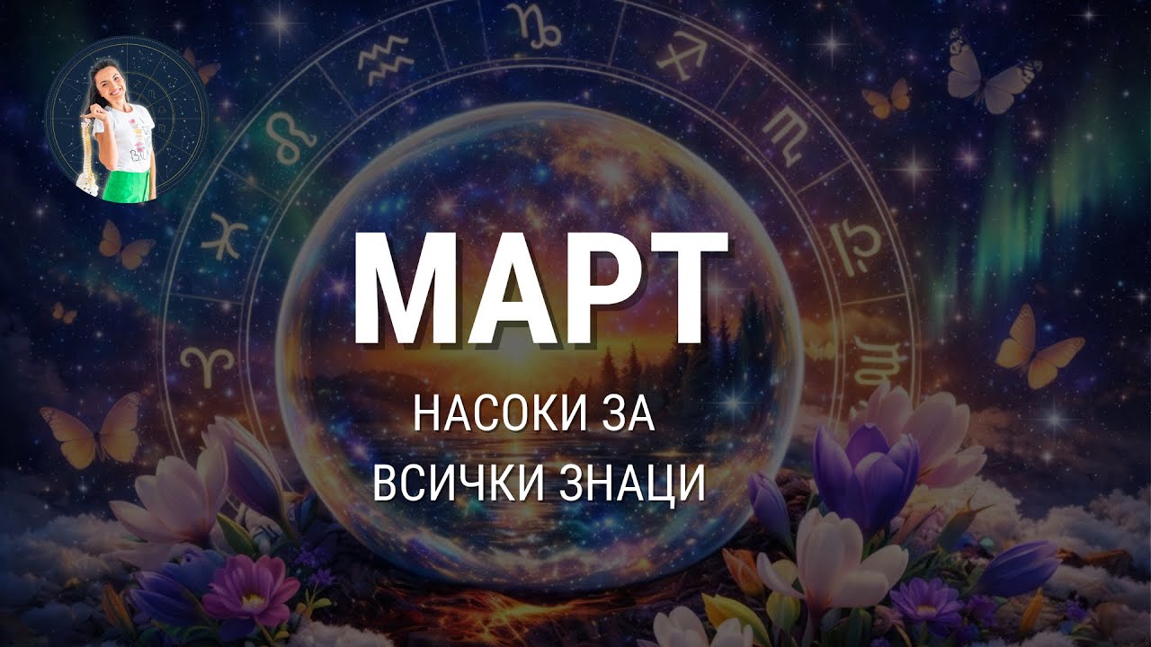 Март 2026: Къде те води този месец? | Насоки за всички знаци ✨