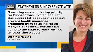 Victory for U.S. Senate, Minnesota senators remain opposed to funding bill