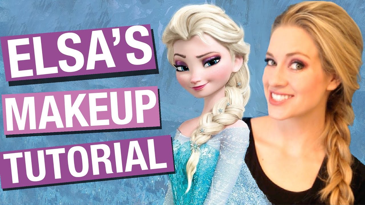 Elsas Purple Makeup Tutorial Frozen Friday 8 Rotoscopers YouTube