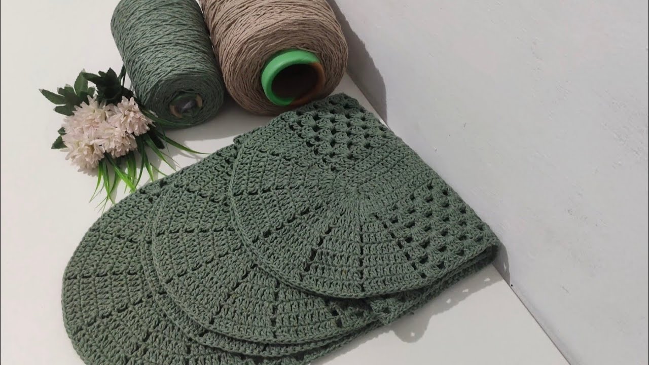 💚 CONJUNTO DE COZINHA MARAVILHOSO - primeira vez que faço esse modelo jaqueline💚 #crochet
