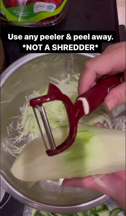 HOW I SHRED MY PAPAYA WITHOUT A SHREDDER 