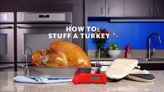 How to Properly Stuff a Turkey