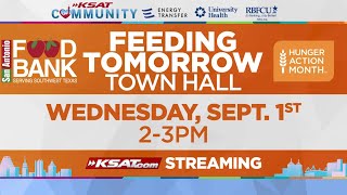 Join San Antonio Food Bank, KSAT for Sept. 1 town hall on food insecurity in Bexar County