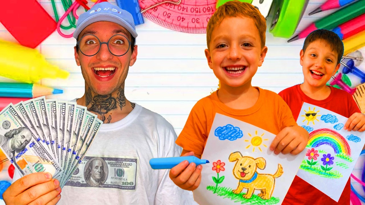 EL QUE MEJOR DIBUJE SE GANA 100 DOLARES