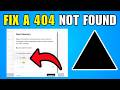 How To Fix A 404 Not Found Error In Vercel (2026) (New Method)